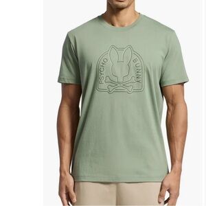 Psycho Bunny Melbourne Dimensional Logo Graphic T-Shirt Men’s Size 6(large)